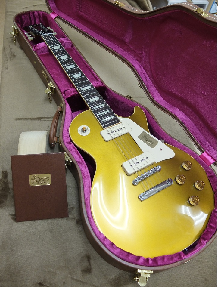 Gibson Custom Shop Historic Collection 1956 Les Paul Gold Top VOS ...
