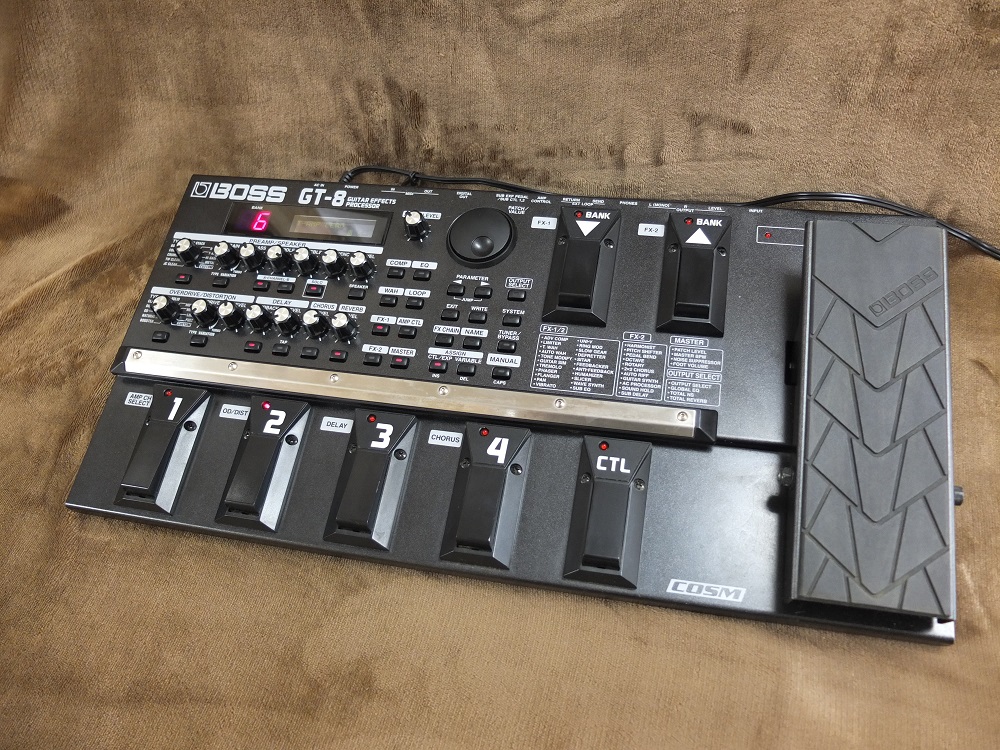 BOSS GT-8 Guitar Effects Processor（Sold Out） | 千葉 船橋 ギター 