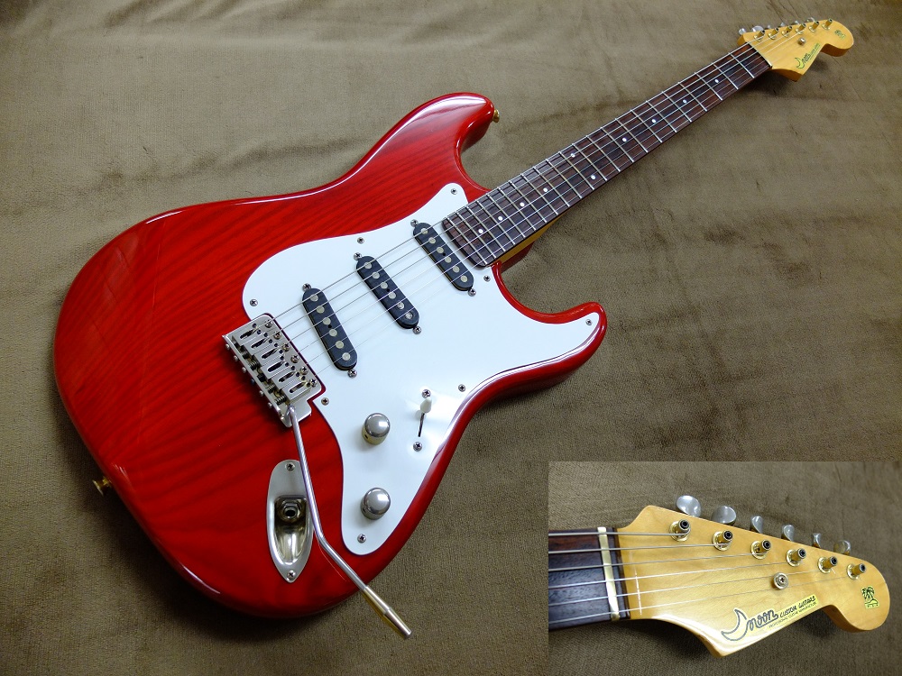 1995 Moon by PGM Stratocaster Type / red - エレキギター