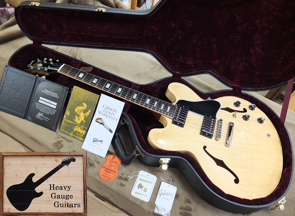 Gibson Custom Shop Nashville 1963 ES-335 Natural 2010年製 （Sold 