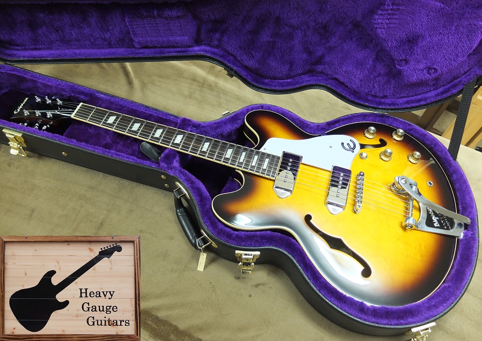 epiphone 1965 elitist Casino with Bigsby B3 （Sold Out） | 千葉