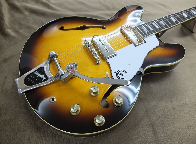 【限定品】EPIPHONE LTD ED.CASINO  bigsby　カジノ