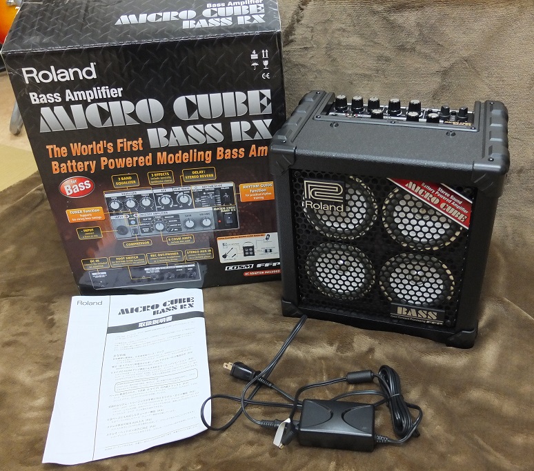Roland Micro Cube Bass RX 小型高性能ベースアンプ （Sold Out） | 千葉 船橋 ギター買取り 販売  ・・・ギターショップ Heavy Gauge Guitars