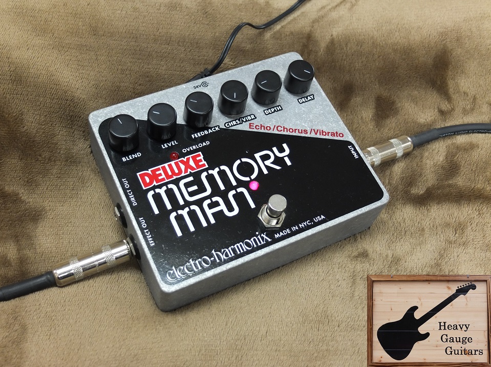 Electro-Harmonix Deluxe Memory Man （Sold Out） | 千葉 船橋 ギター ...