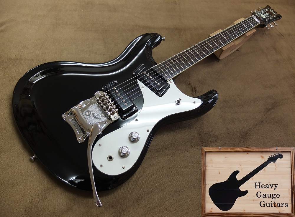 【はございま】 Mosrite Exellent 65 黒雲製　ブラック はありませ