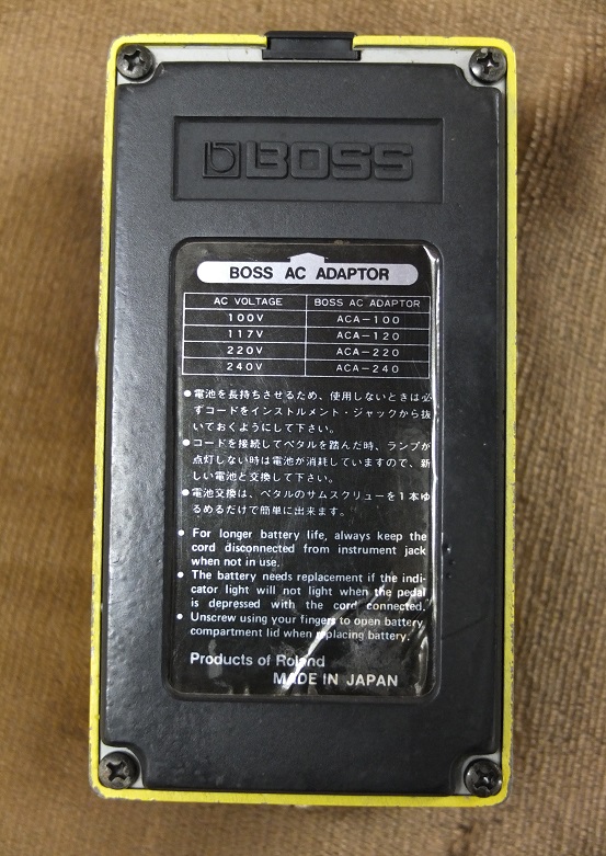 日本製BOSS 隠れた名機 Turbo Over Drive OD-2（Sold Out） | 千葉