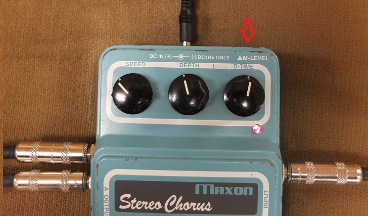 MAXON　CS-550 Stereo Chorus初期