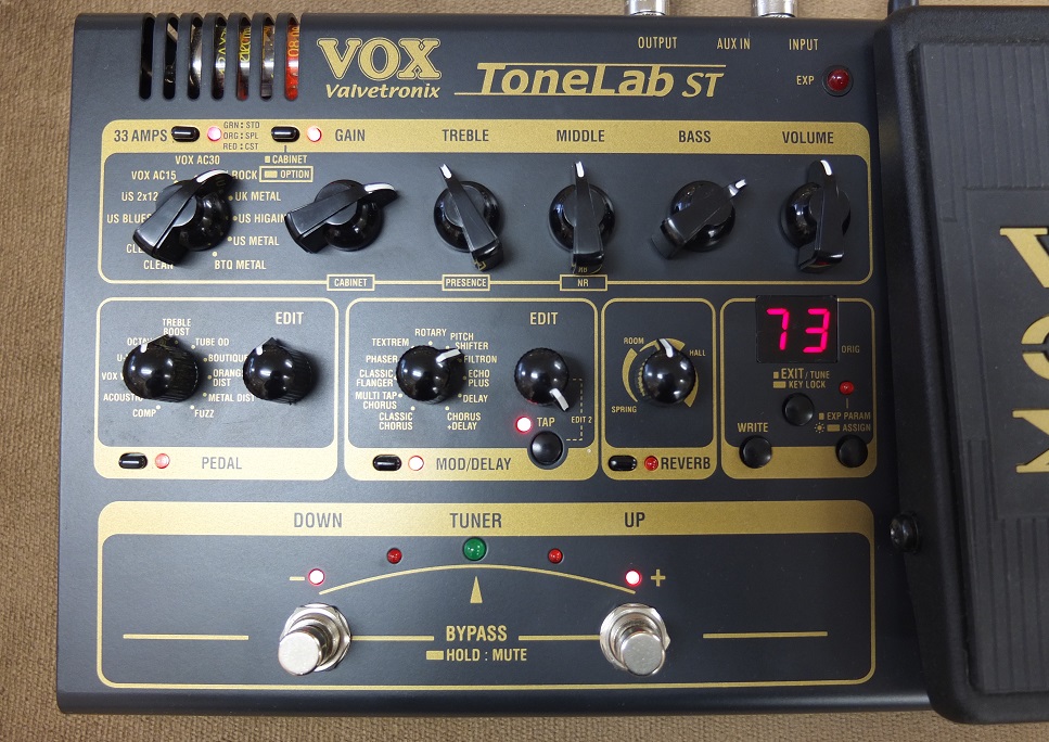 VOX TONELAB アンプシミュレーター