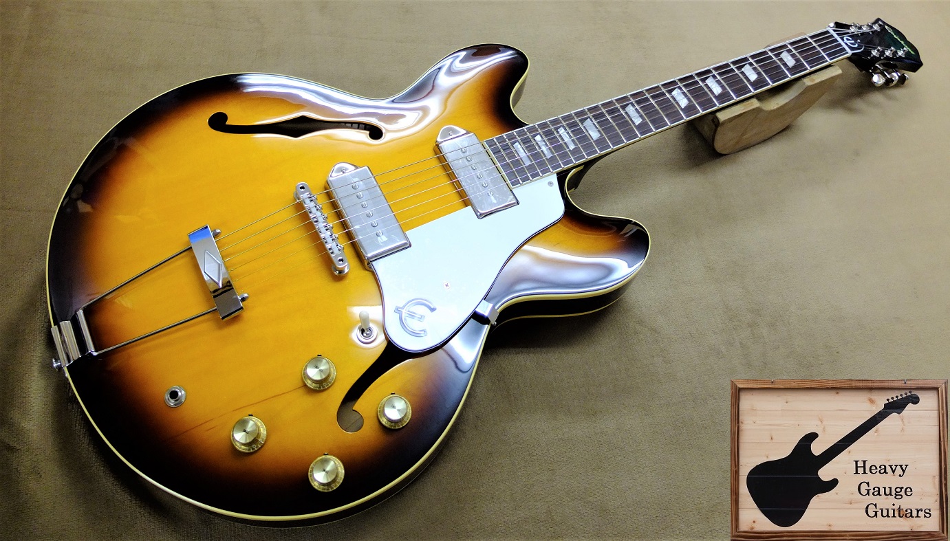 Epiphone 1965 Elitist casino 改 送料込 - tenxprime.com