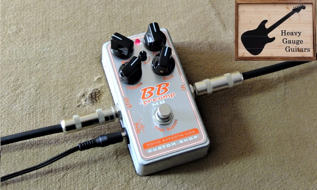 本体のみとなりますXotic Custom Shop BB Preamp MB