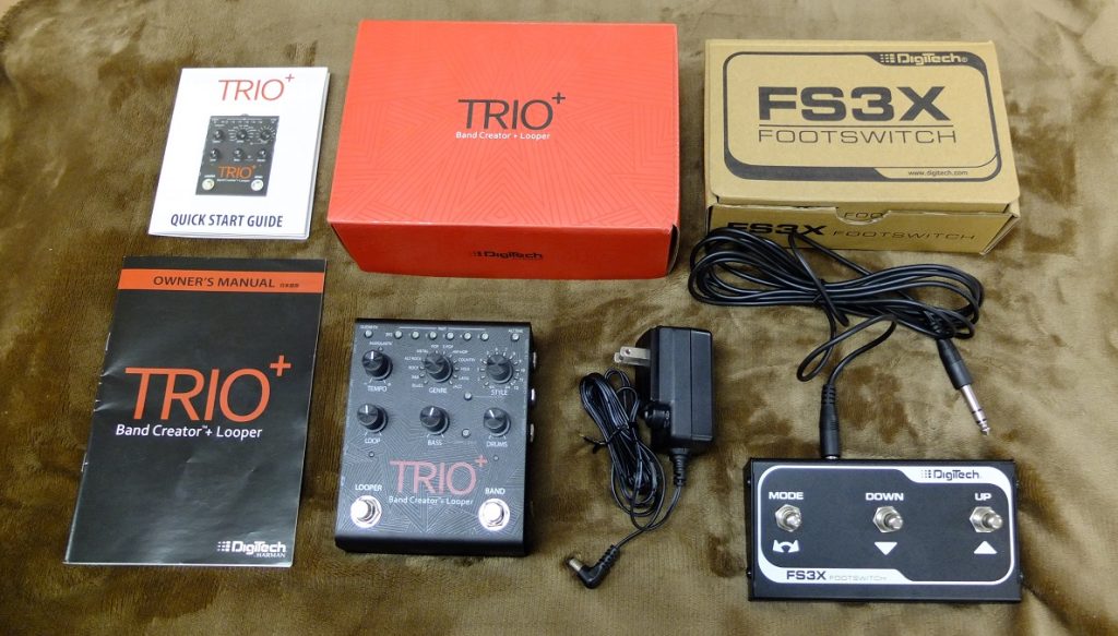 TRIO+ Band Creator+Looper フットスイッチ 美品-