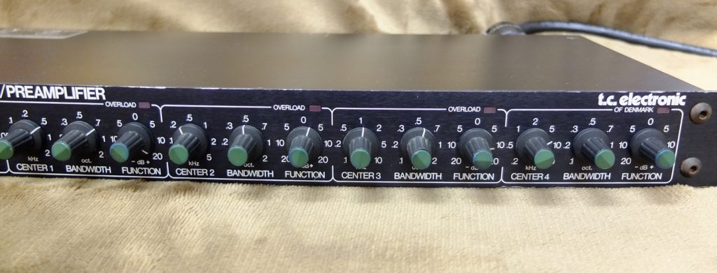 t.c. electronic TC1140 Parametric EQ/Preamp（Sold Out） | 千葉