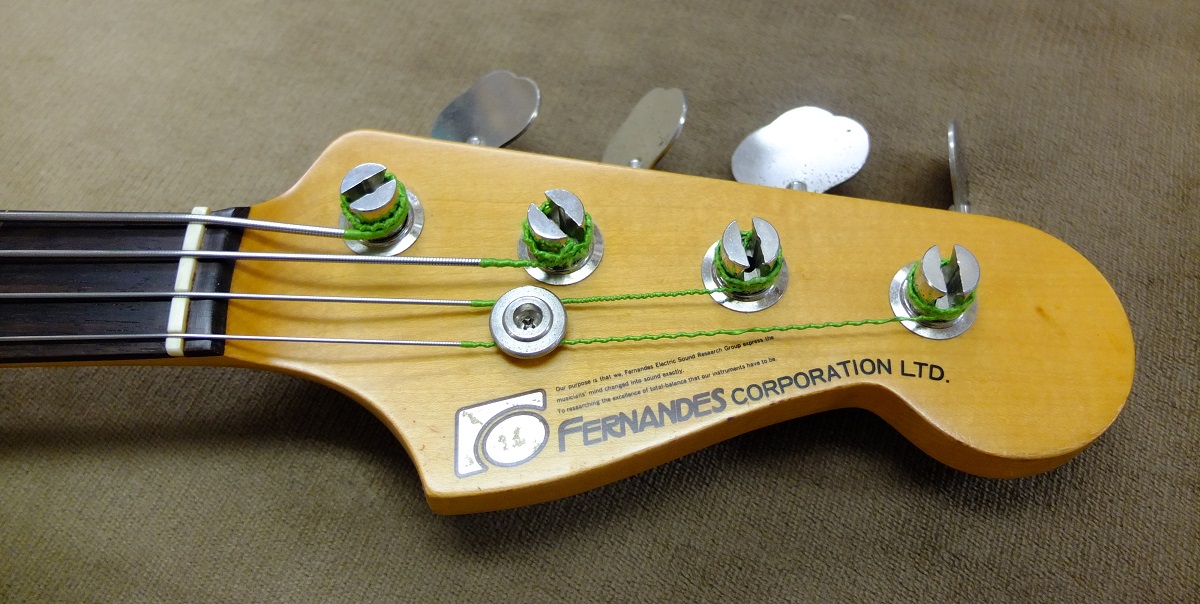 石ロゴ期 Fernandes フレットレスベースFJB-65Jジャコパスモデル