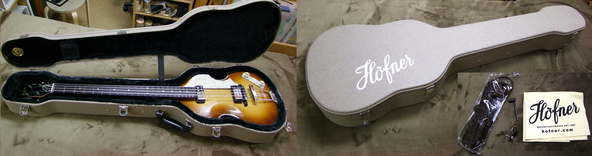 Hofner Violin Bass 500/1 Vintage 62 WORLD HISTORY PREMIUM 2018年製